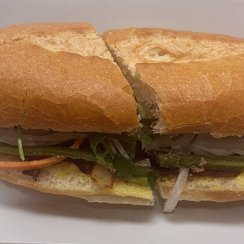 Grilled Chicken Banh Mi Sandwich